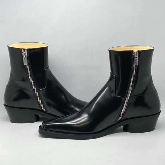 Proenza Schouler Bronco 40MM Calfskin Ankle Boots size 37.5 - Picture 3 of 13